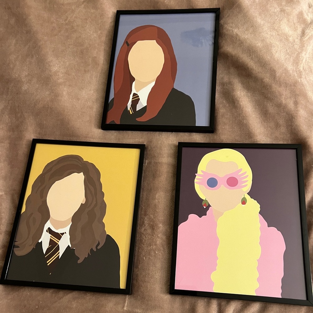 Harry Potter Character Art Prints